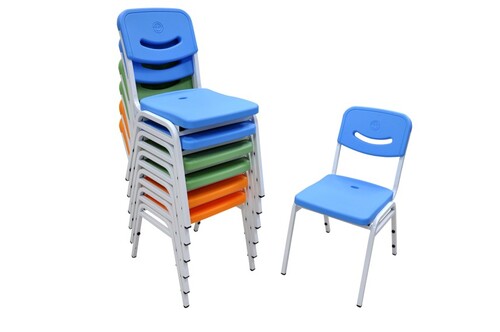 10-12 可疊式塑鋼椅產品圖